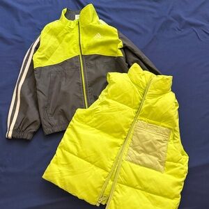 Adidas Kids Windbreaker & Cat&Jack Vest
